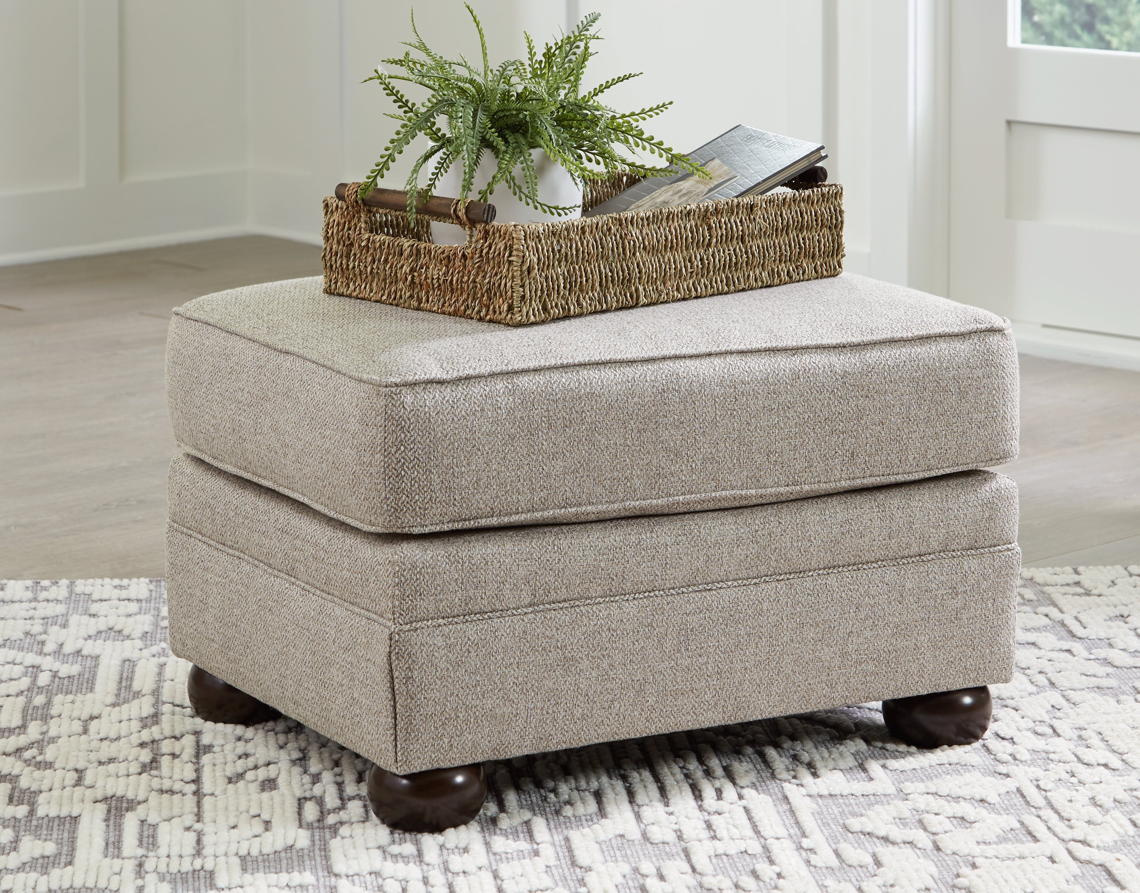 Gaelon Dune Ottoman - 3730714 - Bien Home Furniture &amp; Electronics