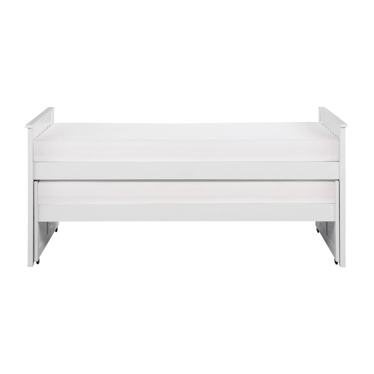 Galen White Twin/Twin Bed - SET | B2053RTW-1 | B2053RTW-2 | B2053RTW-SL - Bien Home Furniture & Electronics
