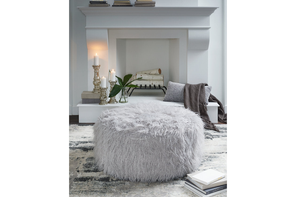 Galice Light Gray Oversized Accent Ottoman - A3000333 - Bien Home Furniture & Electronics