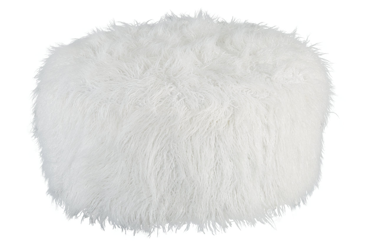 Galice White Oversized Accent Ottoman - A3000334 - Bien Home Furniture & Electronics