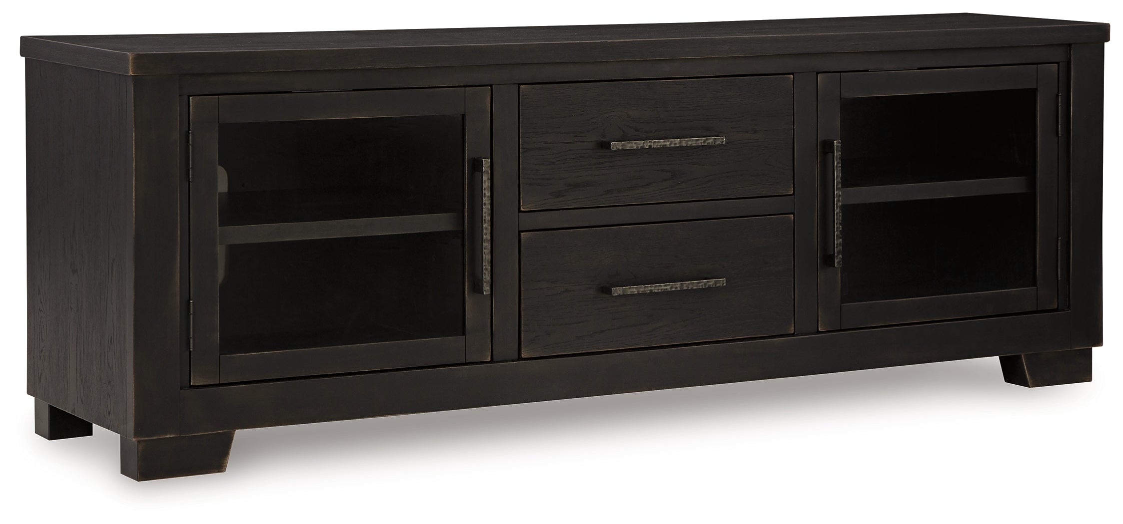 Galliden Black 80" TV Stand - W841-168 - Bien Home Furniture & Electronics