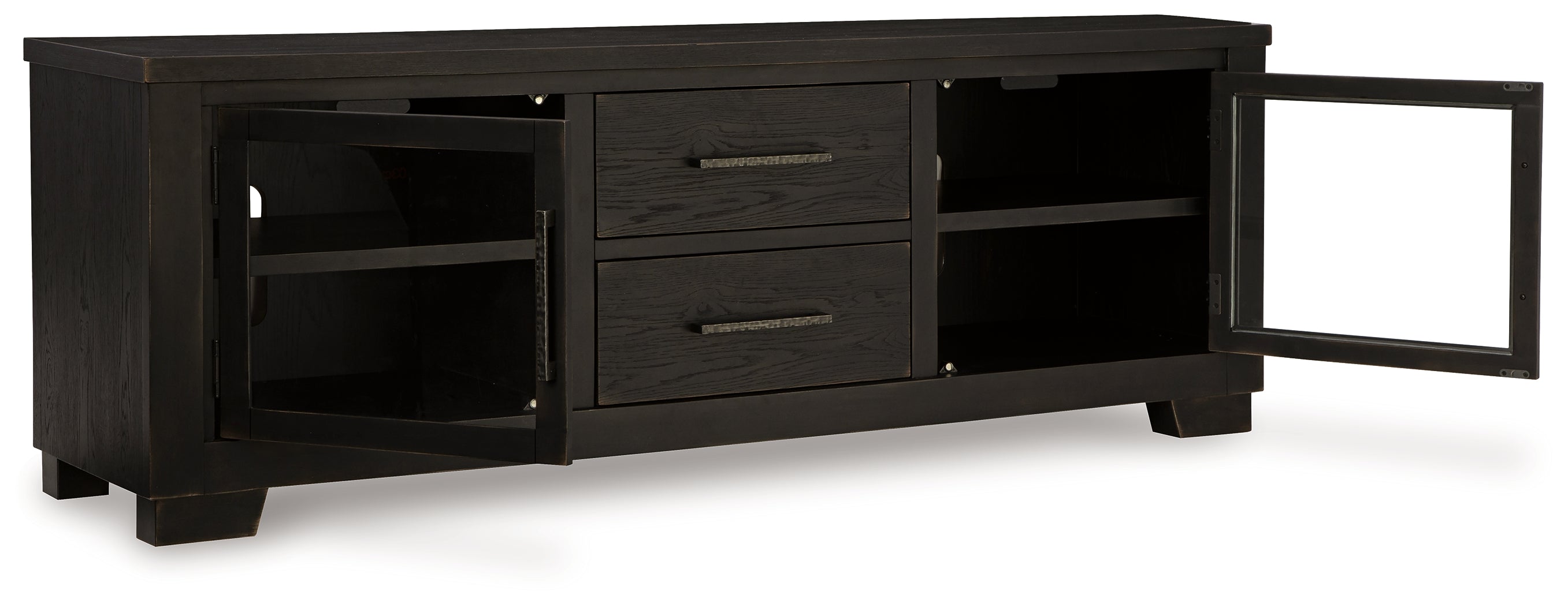 Galliden Black 80&quot; TV Stand - W841-168 - Bien Home Furniture &amp; Electronics