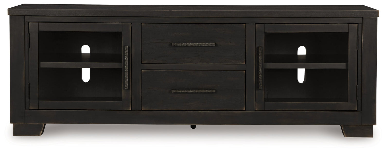 Galliden Black 80" TV Stand - W841-168 - Bien Home Furniture & Electronics