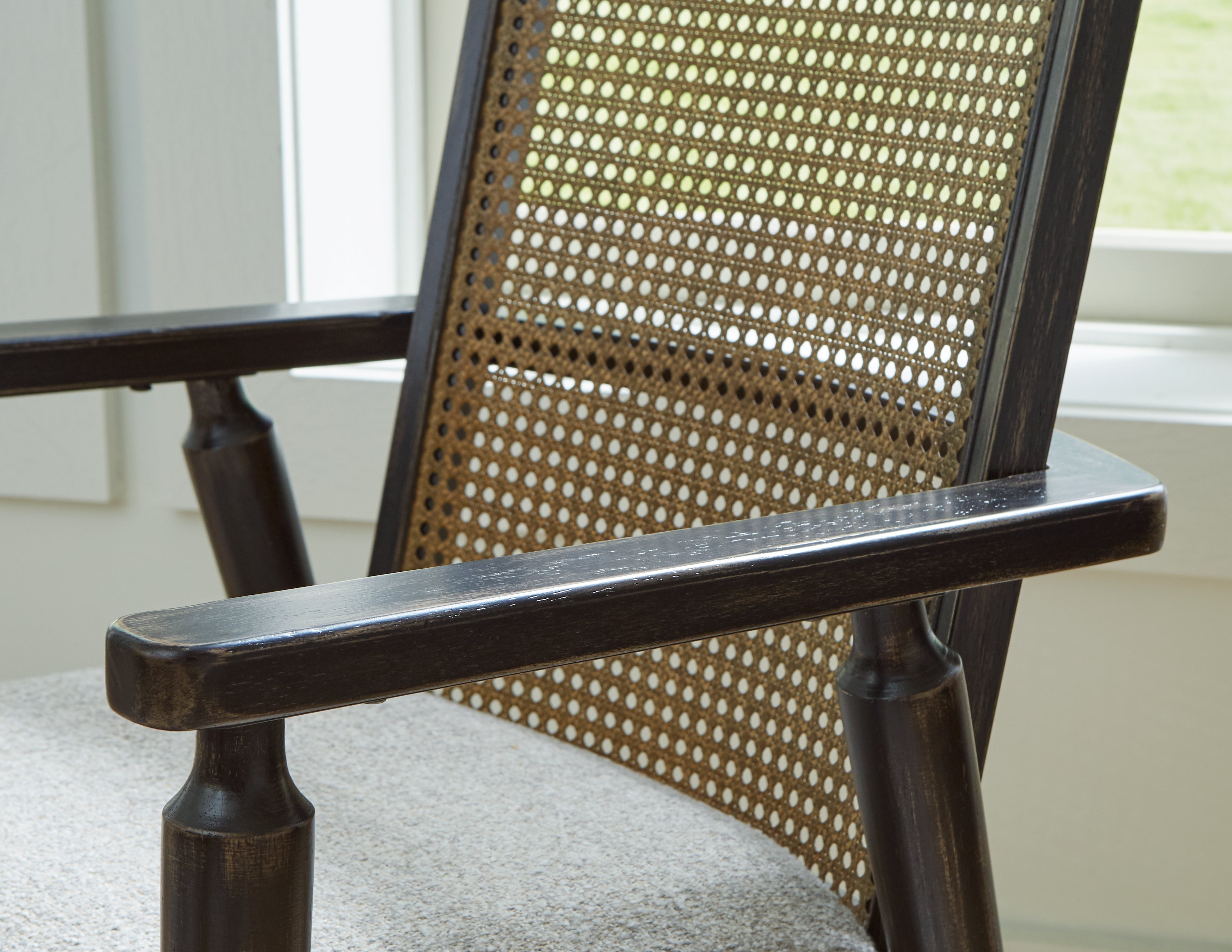 Galliden Black Dining Arm Chair, Set of 2 - D841-02A - Bien Home Furniture & Electronics