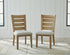 Galliden Light Brown Dining Chair, Set of 2 - D841-04 - Bien Home Furniture & Electronics