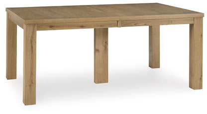 Galliden Light Brown Dining Extension Table - D841-35 - Bien Home Furniture &amp; Electronics