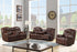 Galveston Brown Reclining Living Room Set - Galveston - Brown - Bien Home Furniture & Electronics