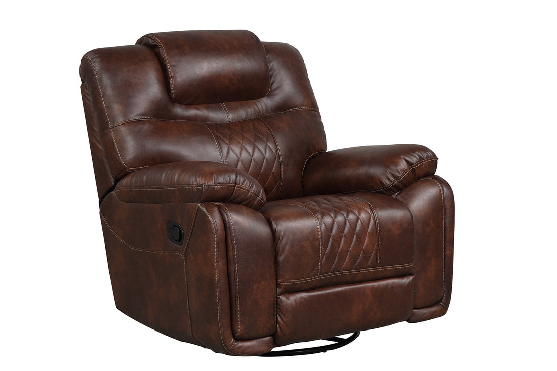 Galveston Brown Reclining Living Room Set - Galveston - Brown - Bien Home Furniture & Electronics