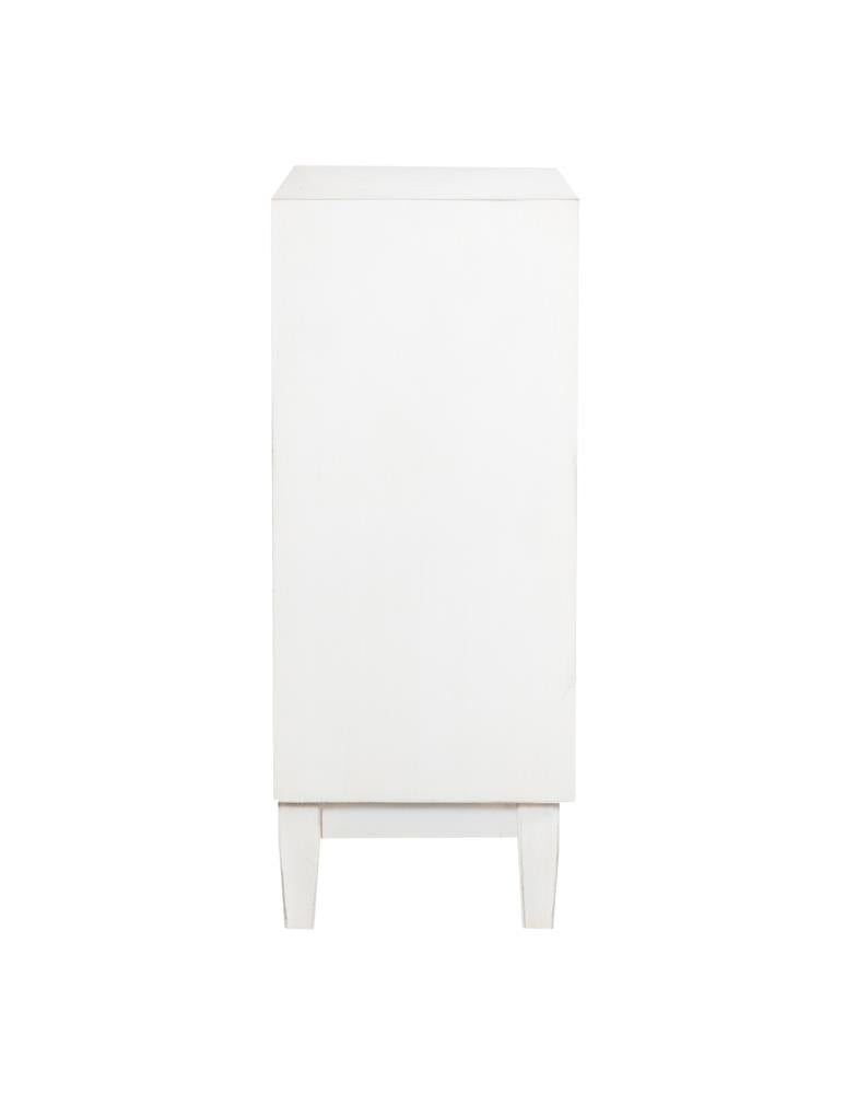 Gambon White Rectangular 2-Door Accent Cabinet - 953401 - Bien Home Furniture & Electronics