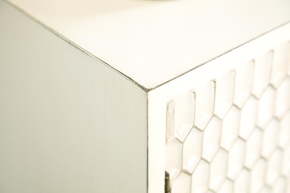 Gambon White Rectangular 2-Door Accent Cabinet - 953401 - Bien Home Furniture & Electronics