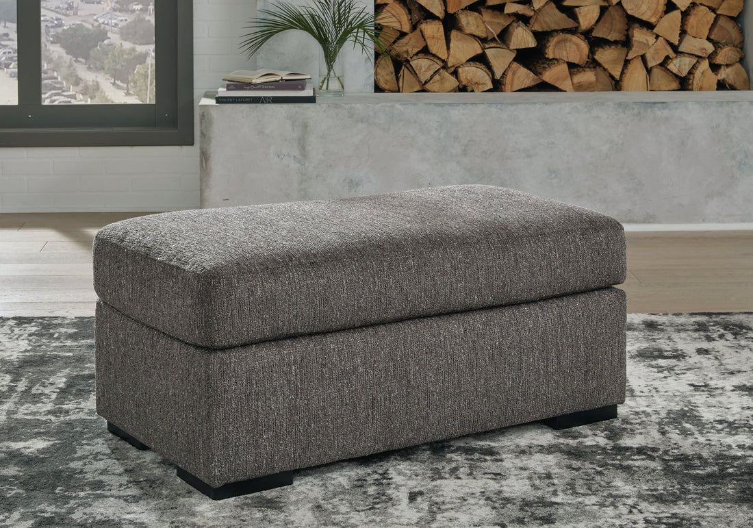 Gardiner Pewter Ottoman - 5240414 - Bien Home Furniture & Electronics
