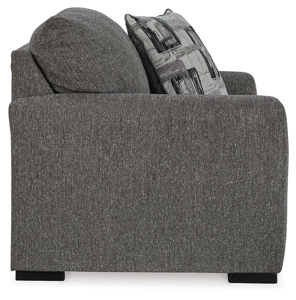 Gardiner Pewter Oversized Chair - 5240423 - Bien Home Furniture & Electronics