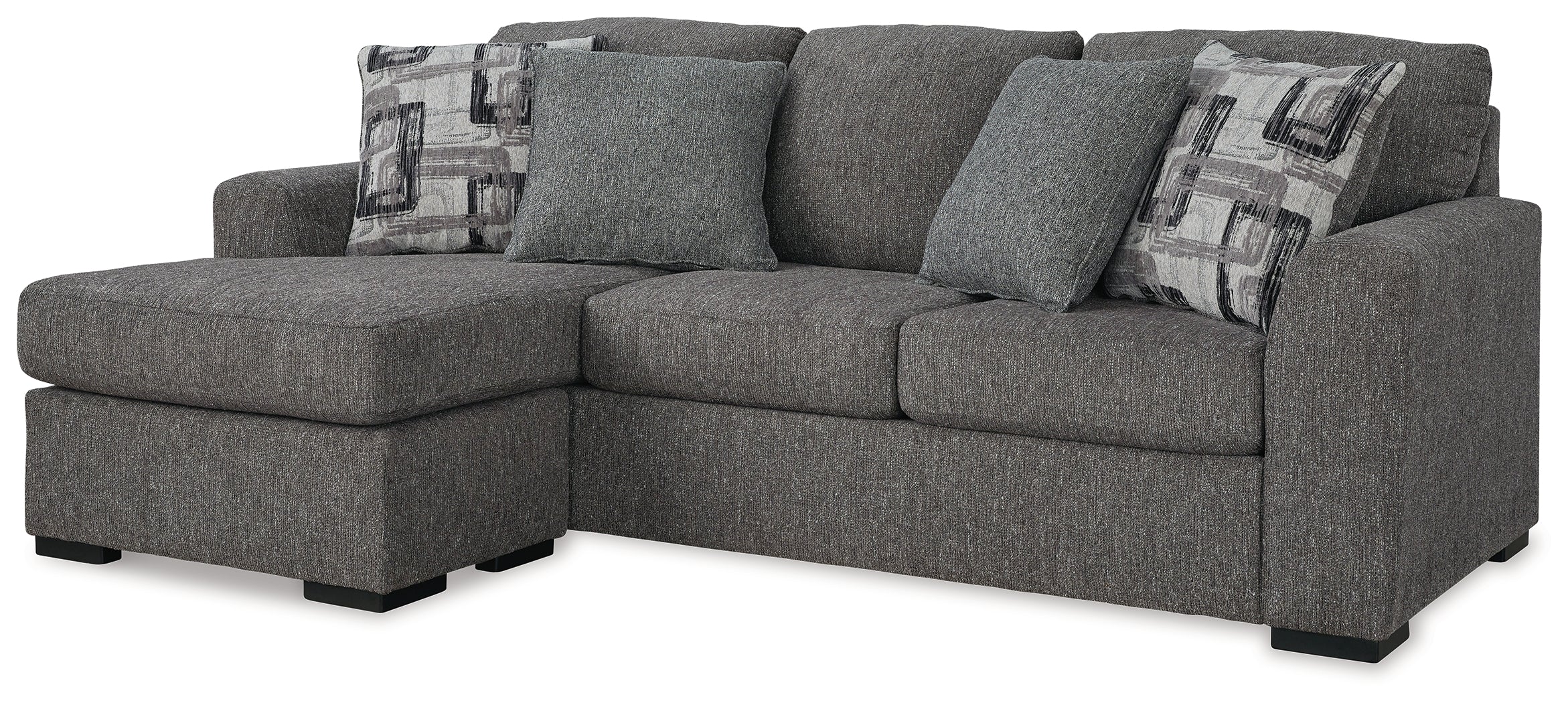 Gardiner Pewter Sofa Chaise - 5240418 - Bien Home Furniture & Electronics