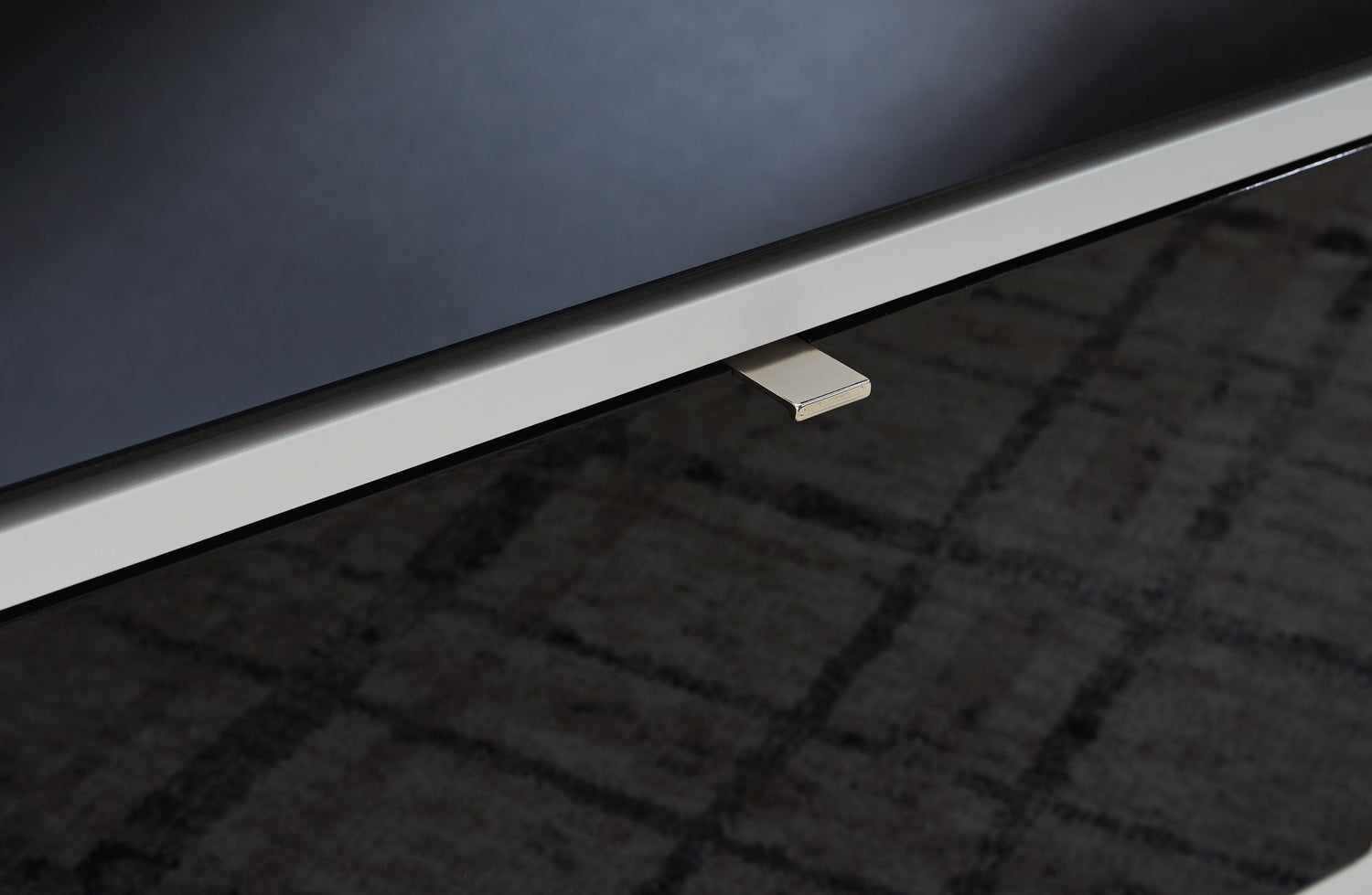 Gardoni White/Black Coffee Table - T756-1 - Bien Home Furniture & Electronics