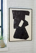 Garviery Black/Cream Wall Art - A8000385 - Bien Home Furniture & Electronics