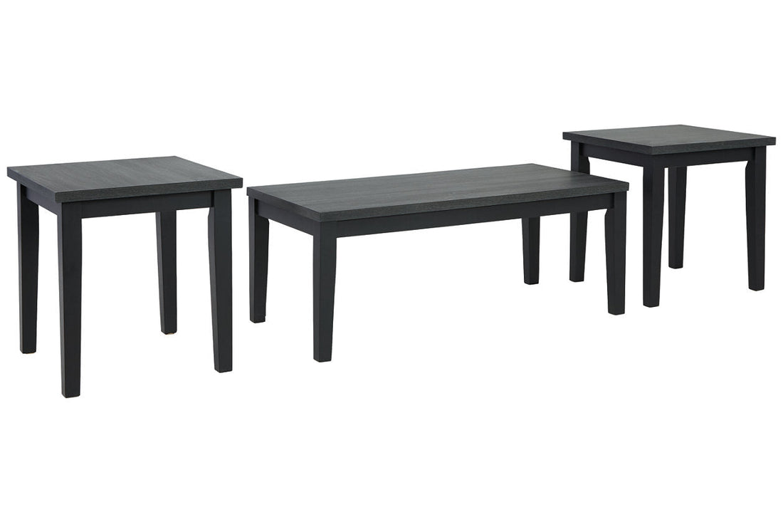 Garvine Two-tone Table, Set of 3 - T026-13 - Bien Home Furniture &amp; Electronics