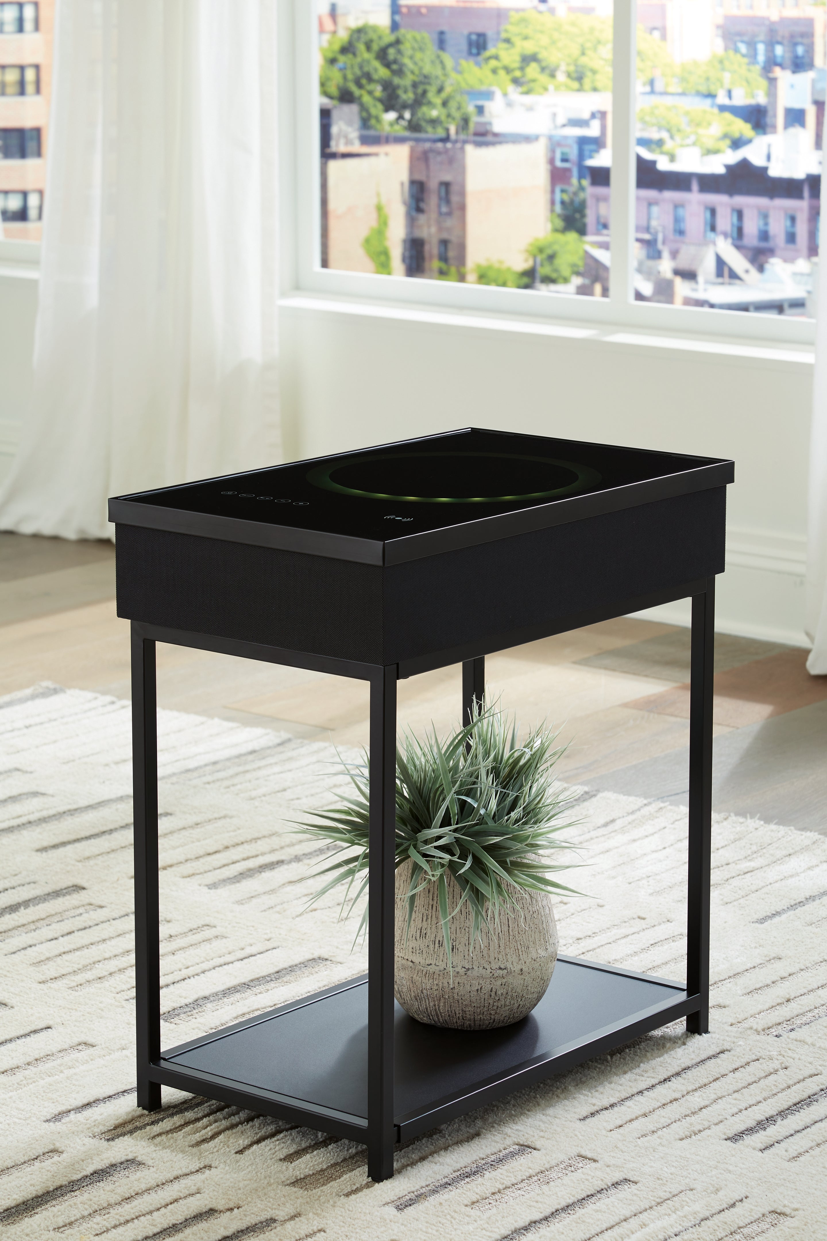 Gemmet Black Accent Table - A4000643 - Bien Home Furniture &amp; Electronics