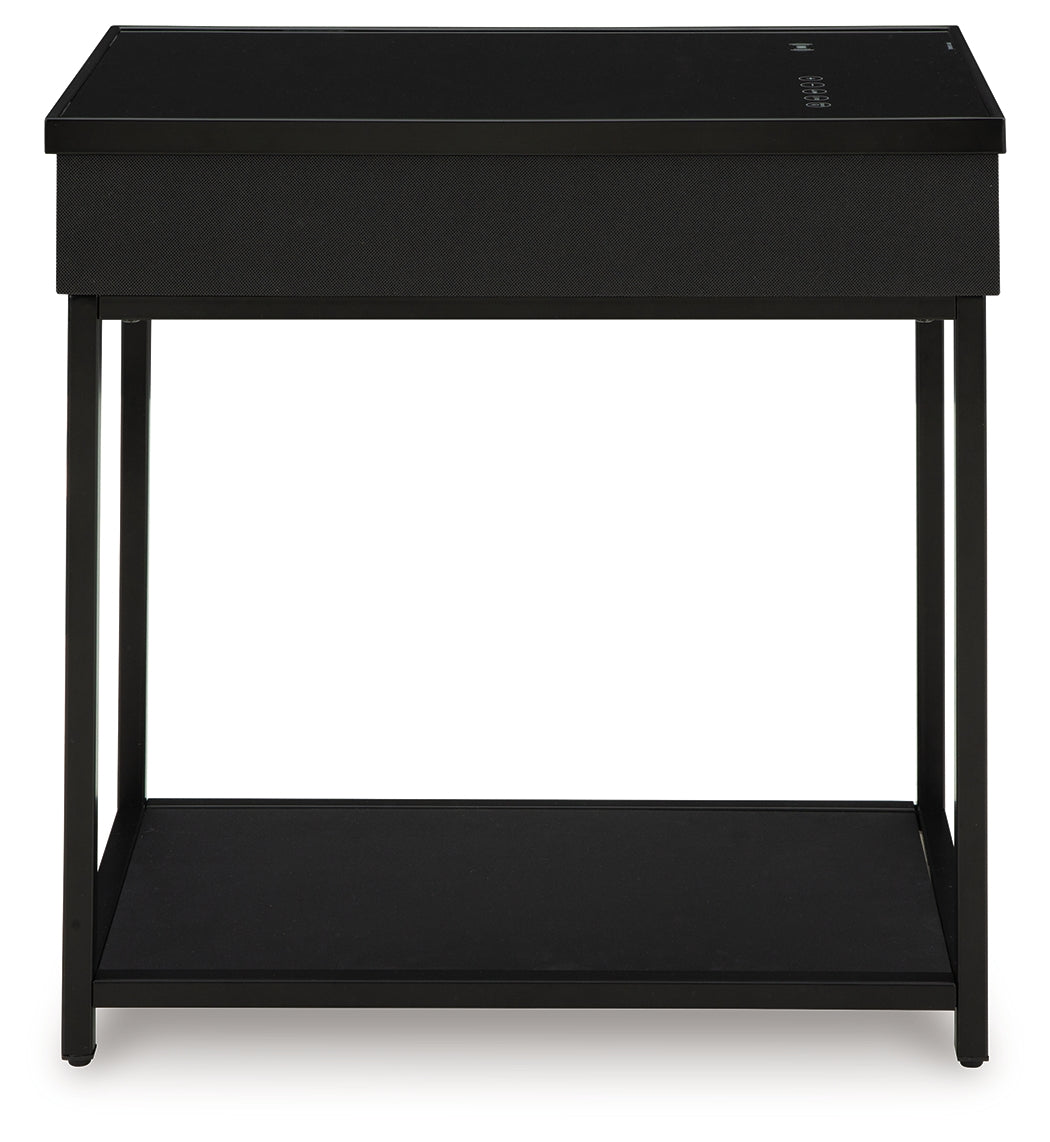 Gemmet Black Accent Table - A4000643 - Bien Home Furniture & Electronics