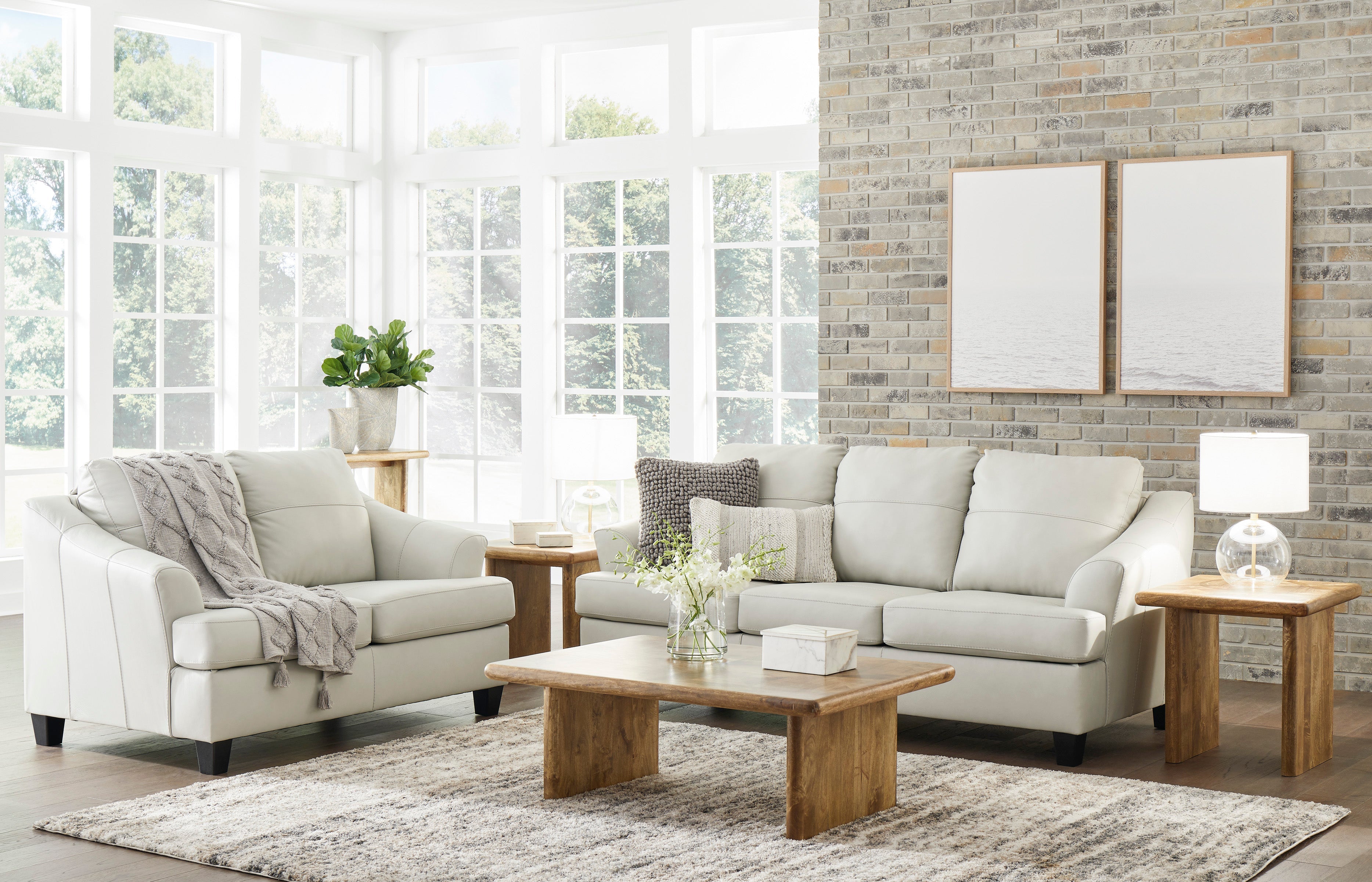 Genoa Coconut Living Room Set - SET | 4770438 | 4770435 - Bien Home Furniture & Electronics
