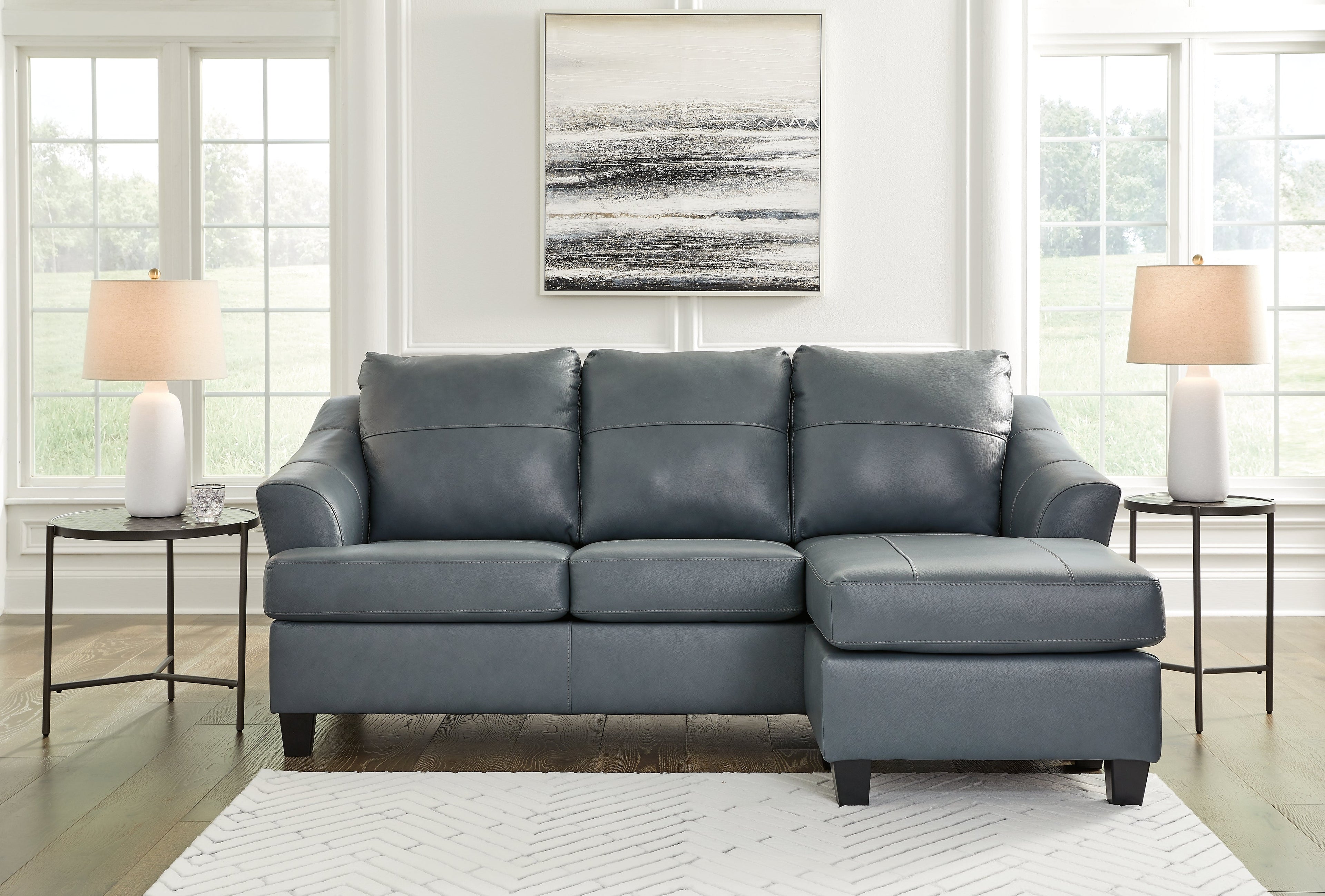 Genoa Steel Sofa Chaise - 4770518 - Bien Home Furniture & Electronics
