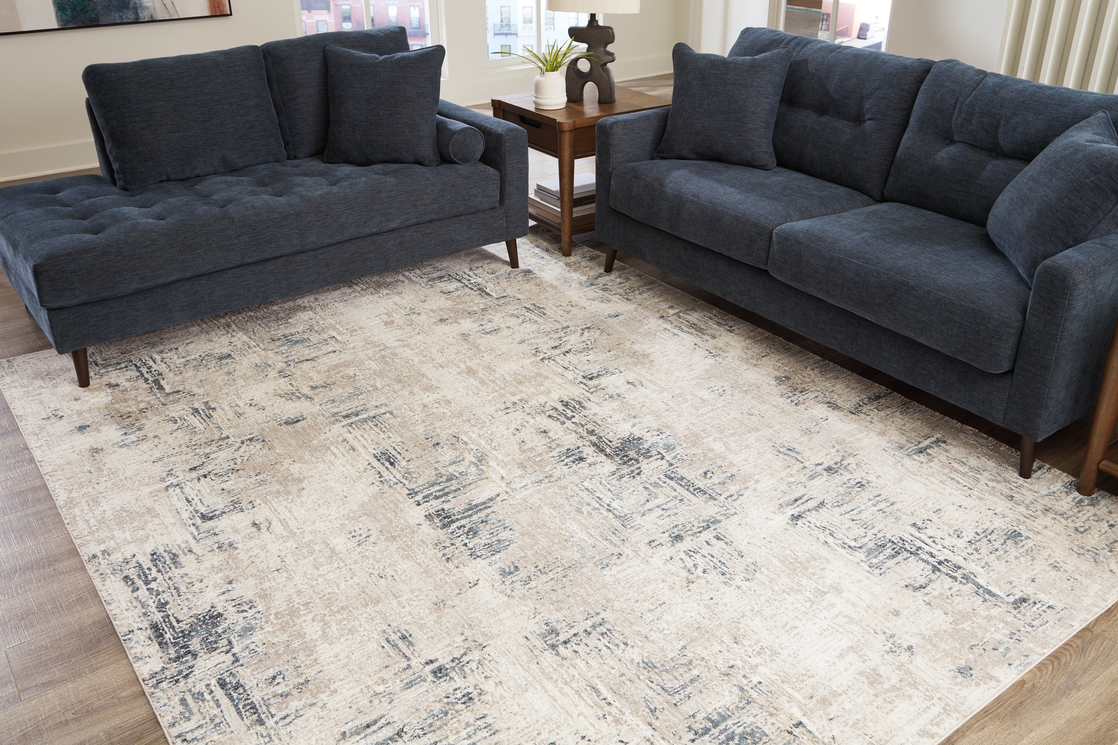 Gentor Blue/Ivory 8&