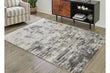 Gerdie Cream/Gray Large Rug - R404991 - Bien Home Furniture & Electronics
