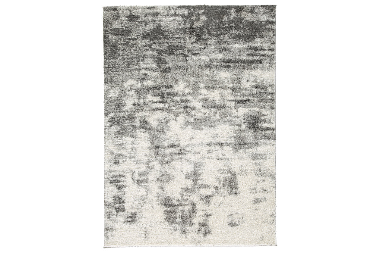 Gerdie Cream/Gray Large Rug - R404991 - Bien Home Furniture & Electronics