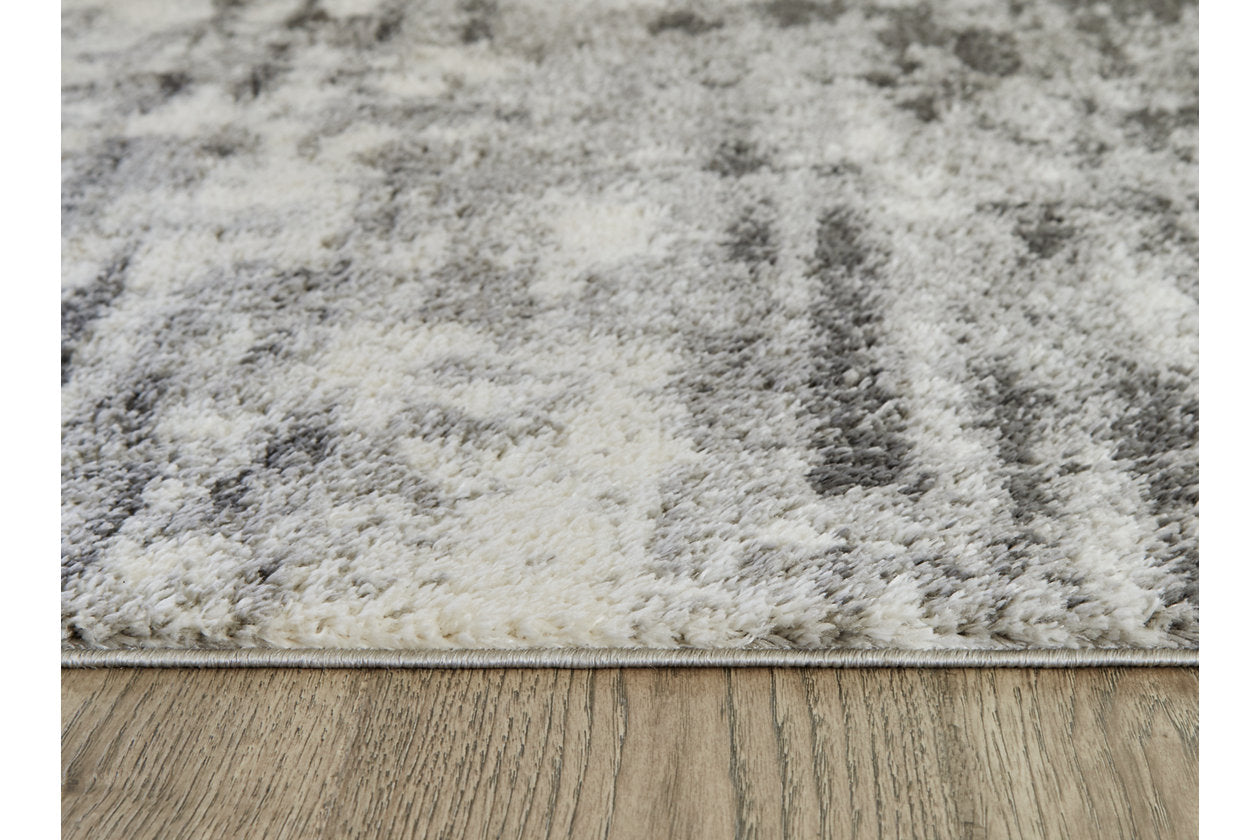 Gerdie Cream/Gray Large Rug - R404991 - Bien Home Furniture & Electronics
