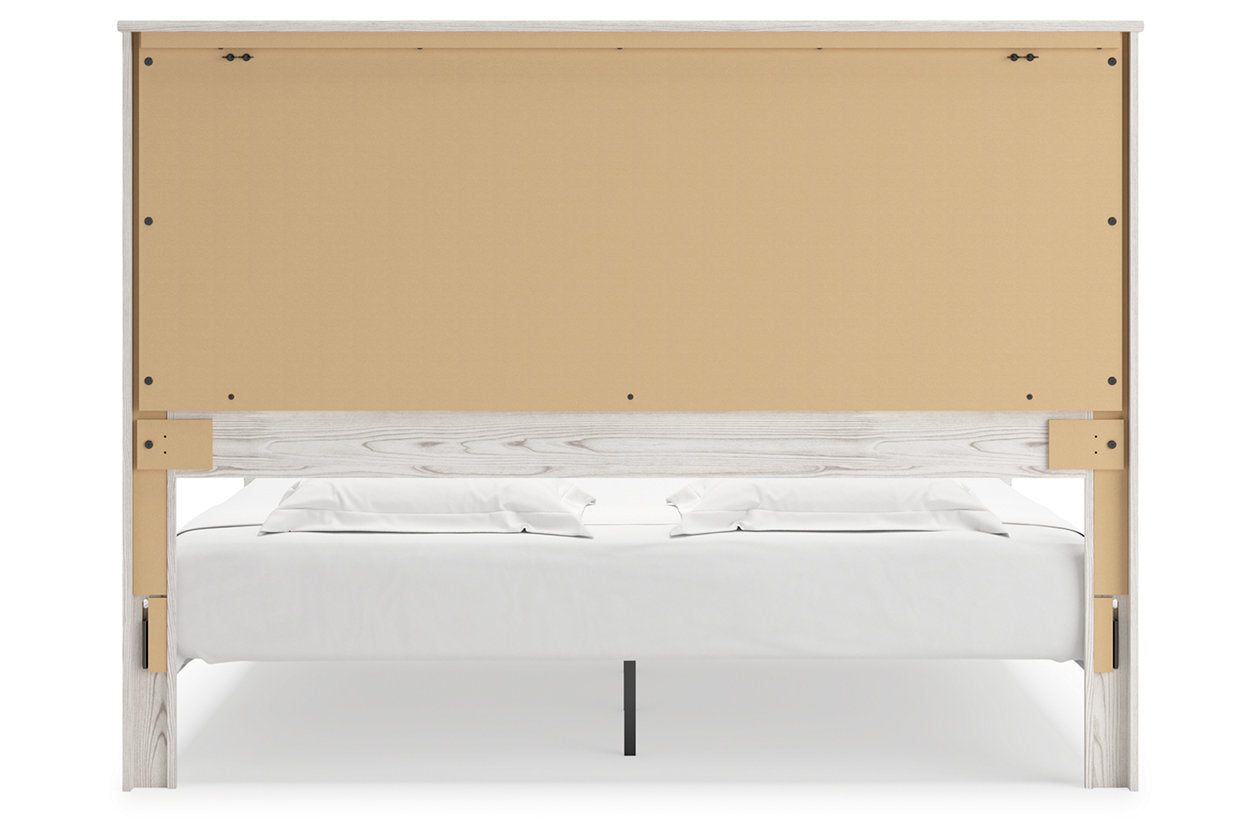 Gerridan White/Gray King Panel Bed - SET | B1190-56 | B1190-58 | B1190-99 - Bien Home Furniture & Electronics
