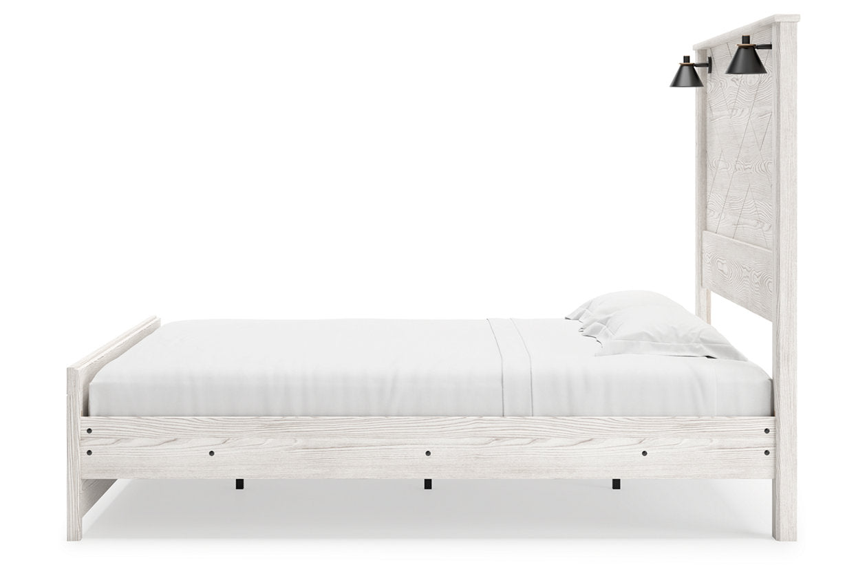 Gerridan White/Gray King Panel Bed - SET | B1190-56 | B1190-58 | B1190-99 - Bien Home Furniture & Electronics