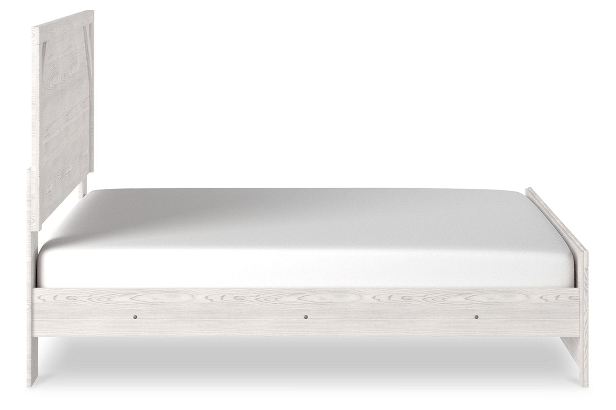 Gerridan White/Gray King Panel Bed - SET | B1190-72 | B1190-97 - Bien Home Furniture & Electronics