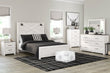Gerridan White/Gray Lighted Panel Bedroom Set - SET | B1190-54 | B1190-57 | B1190-98 | B1190-92 | B1190-44 - Bien Home Furniture & Electronics