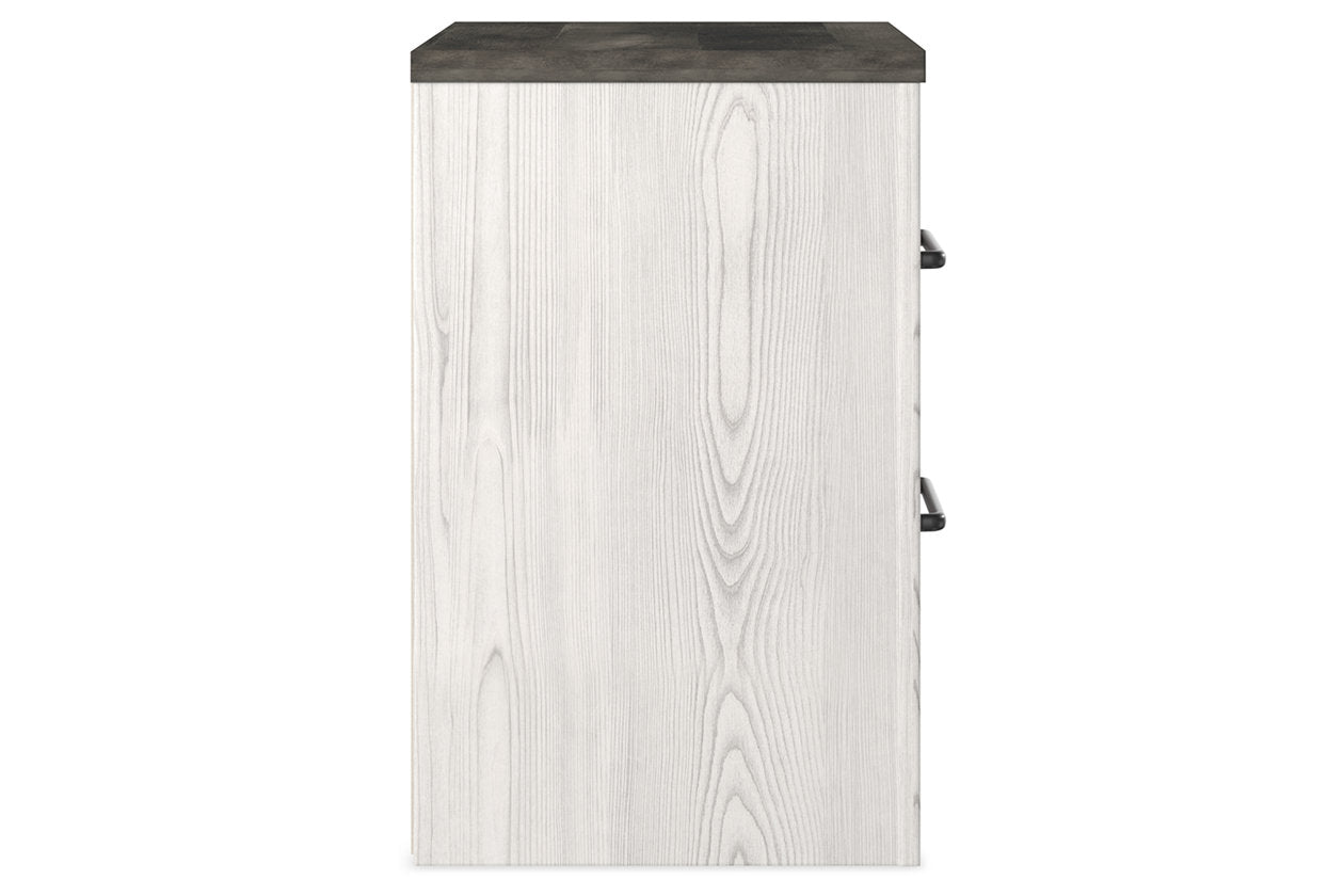 Gerridan White/Gray Nightstand - B1190-92 - Bien Home Furniture & Electronics