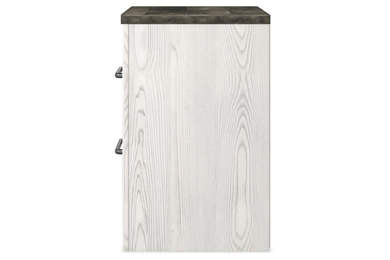 Gerridan White/Gray Nightstand - B1190-92 - Bien Home Furniture & Electronics