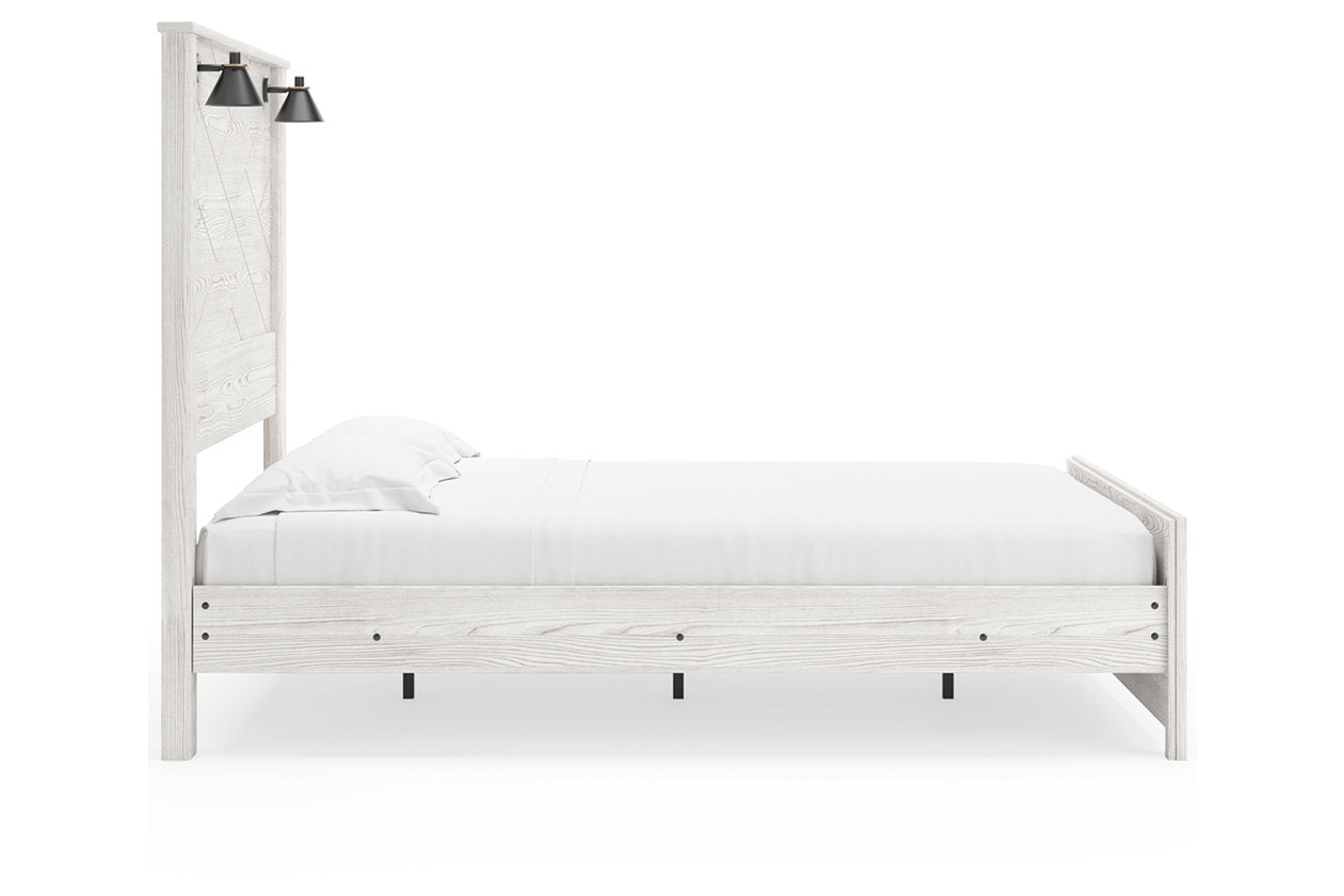 Gerridan White/Gray Queen Panel Bed - SET | B1190-54 | B1190-57 | B1190-98 - Bien Home Furniture & Electronics