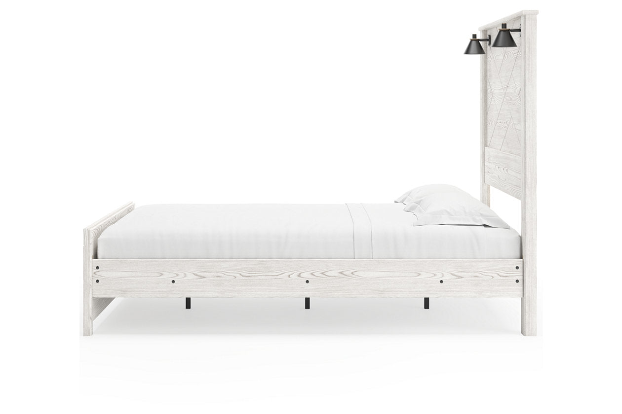 Gerridan White/Gray Queen Panel Bed - SET | B1190-54 | B1190-57 | B1190-98 - Bien Home Furniture & Electronics