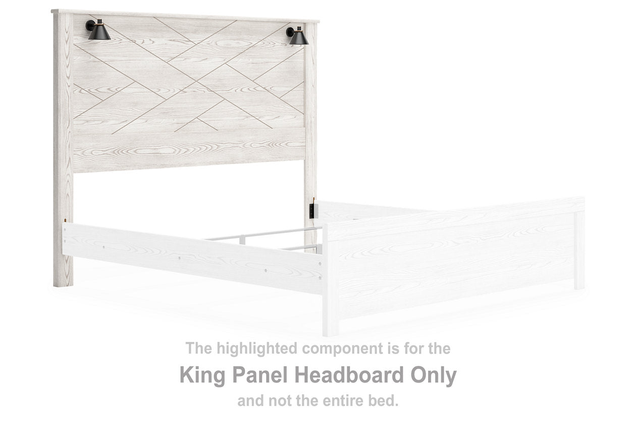 Gerridan White King Panel Headboard - B1190-58 - Bien Home Furniture & Electronics