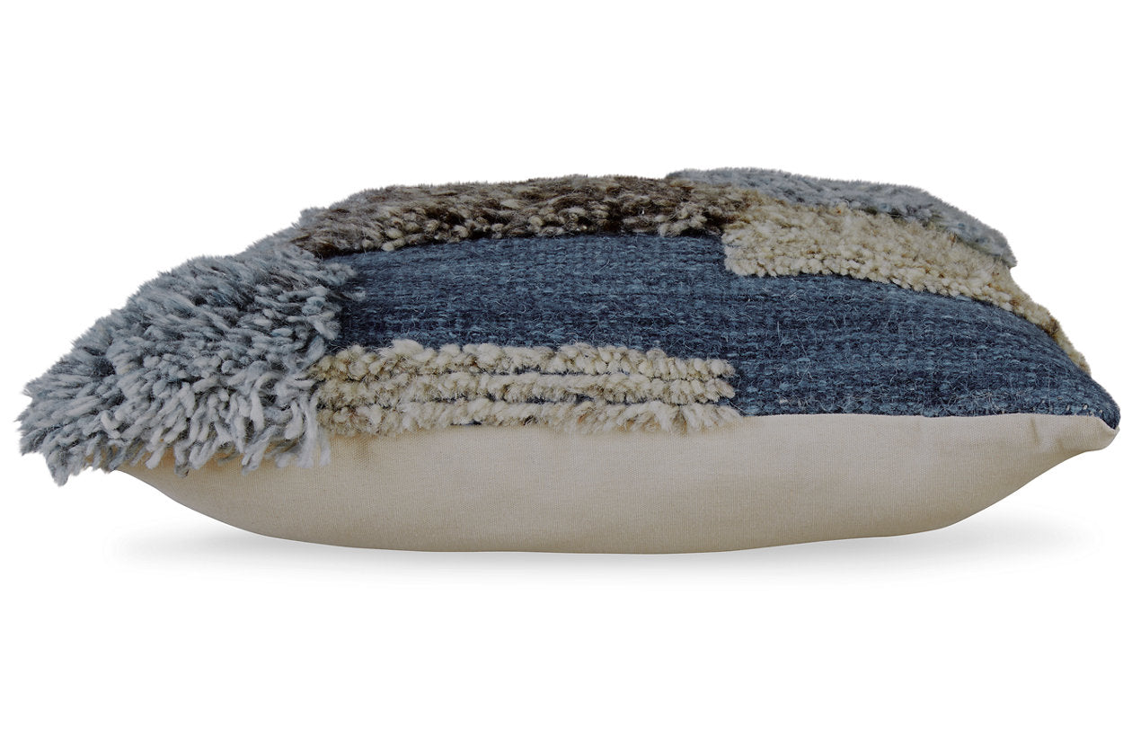 Gibbend Blue/Gray/White Pillow, Set of 4 - A1000926 - Bien Home Furniture & Electronics