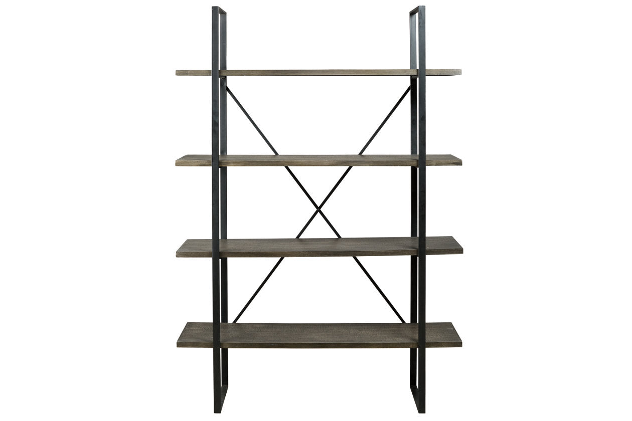 Gilesgrove Black/Gray Bookcase - A4000017 - Bien Home Furniture &amp; Electronics