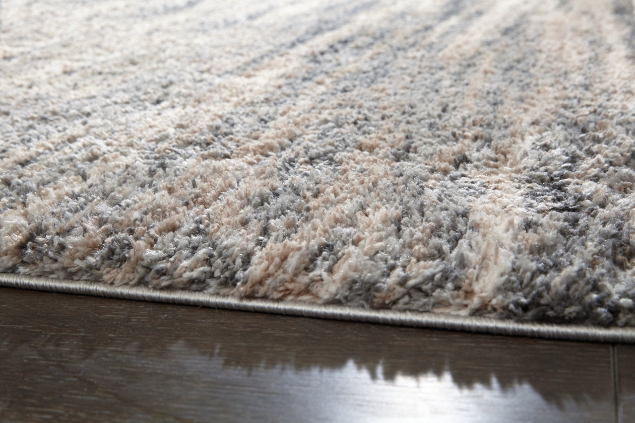 Gizela Ivory/Beige/Gray Large Rug - R404861 - Bien Home Furniture & Electronics