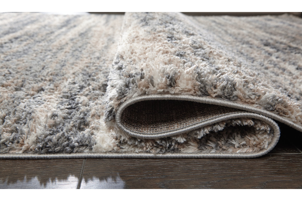 Gizela Ivory/Beige/Gray Large Rug - R404861 - Bien Home Furniture & Electronics