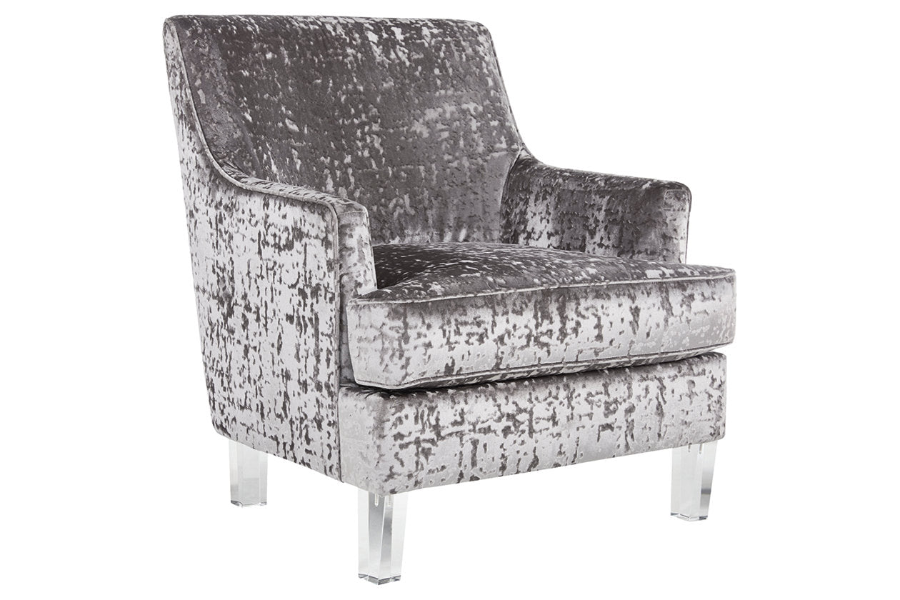 Gloriann Pewter Accent Chair - A3000105 - Bien Home Furniture &amp; Electronics