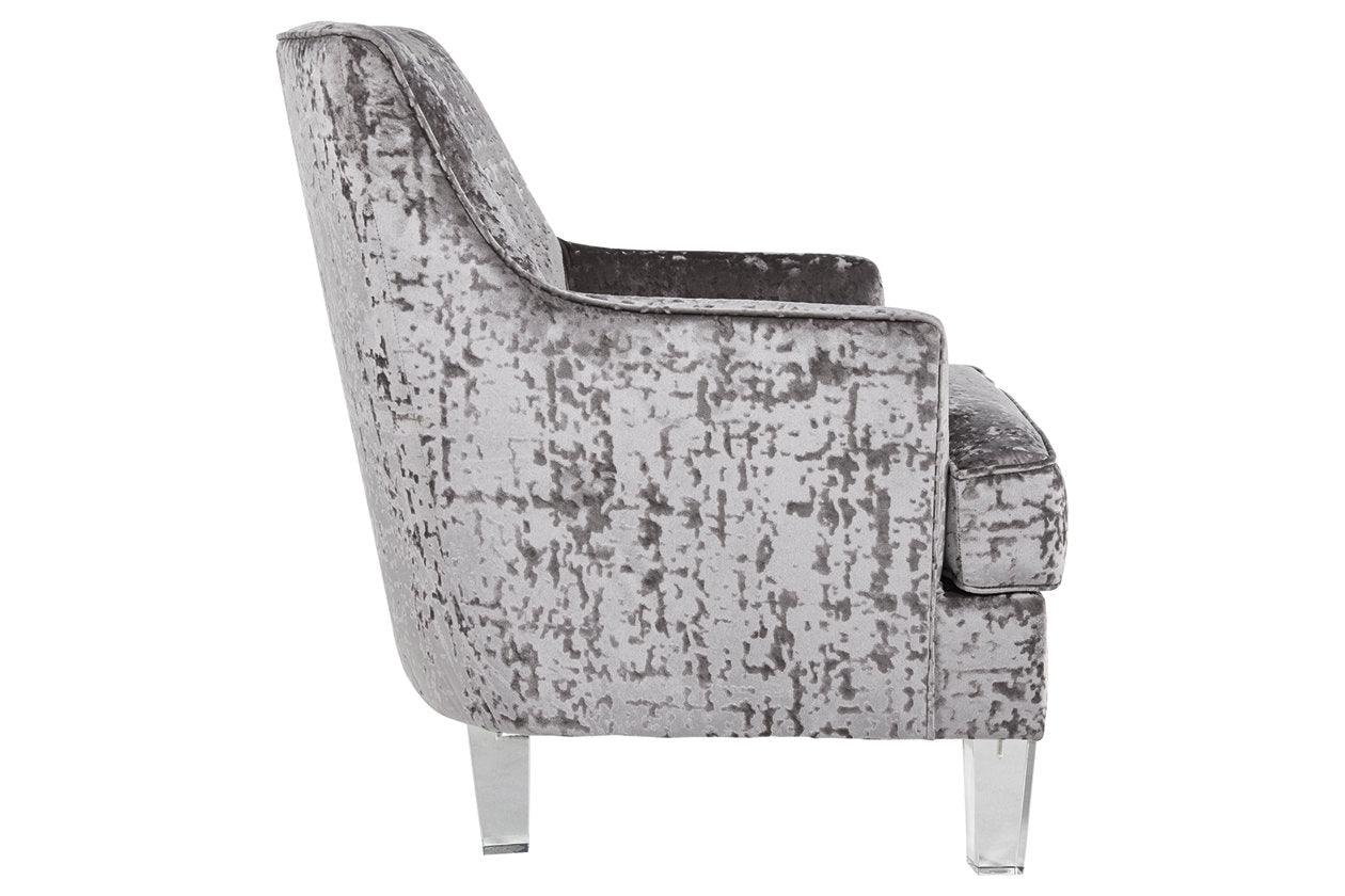 Gloriann Pewter Accent Chair - A3000105 - Bien Home Furniture &amp; Electronics