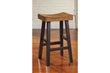 Glosco Medium Brown/Dark Brown Bar Height Barstool, Set of 2 - D548-030 - Bien Home Furniture & Electronics