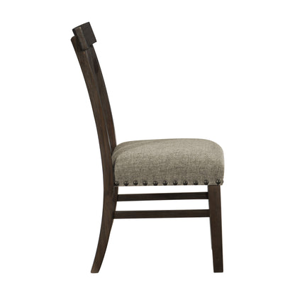 Gloversville Brown Side Chair, Set of 2 - 5799S - Bien Home Furniture &amp; Electronics