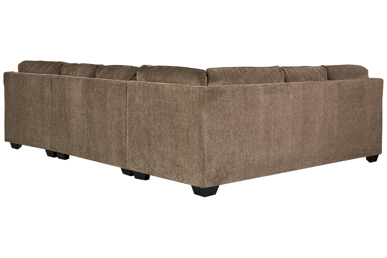 Graftin Teak RAF Sectional - SET | 9110217 | 9110234 | 9110248 | 9110208 - Bien Home Furniture & Electronics