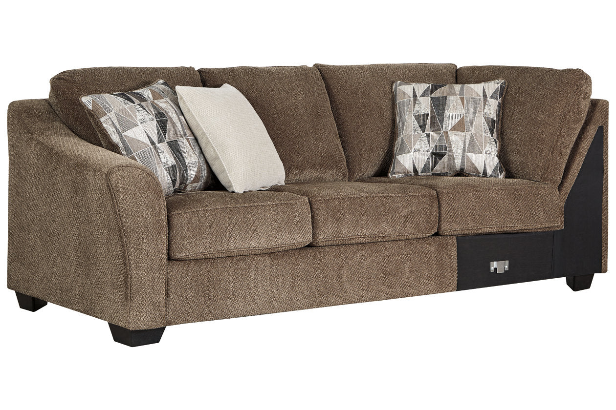 Graftin Teak RAF Sectional - SET | 9110217 | 9110234 | 9110248 | 9110208 - Bien Home Furniture & Electronics