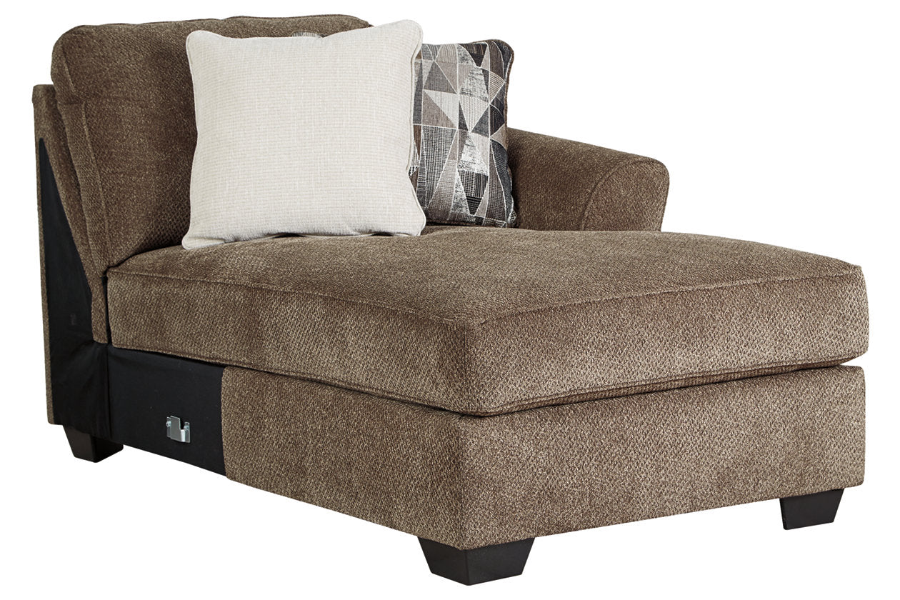 Graftin Teak RAF Sectional - SET | 9110217 | 9110234 | 9110248 | 9110208 - Bien Home Furniture & Electronics