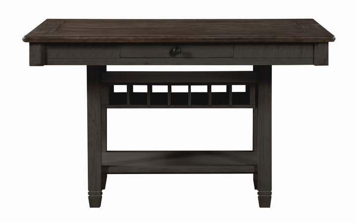 Granby Antique Black Counter Height Table - SET | 5627NBK-36 | 5627NBK-36B - Bien Home Furniture & Electronics