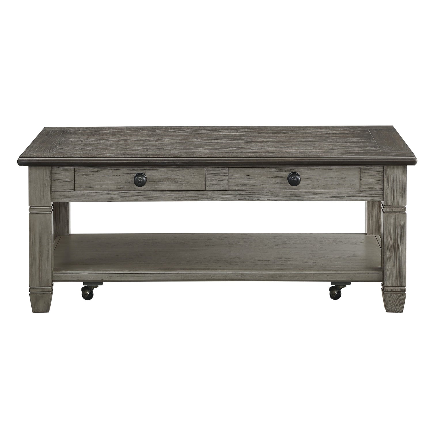 Granby Antique Gray Cocktail Table - 5627GY-30 - Bien Home Furniture & Electronics
